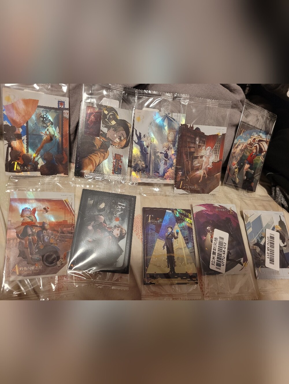 Reverse 1999 SSR LSR LR Cards Game Gacha Anime